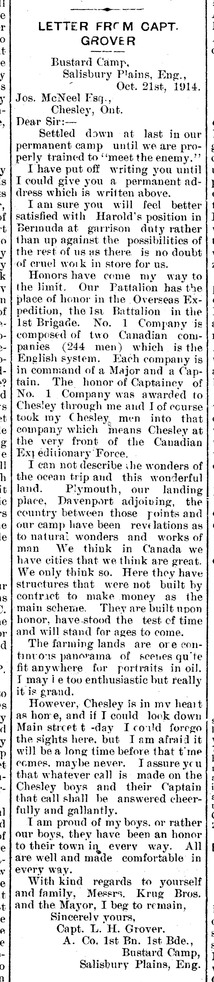 The Chesley Enterprise 1914-11-05